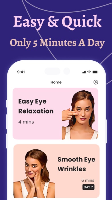 FaceLift- Face Yoga Exercise Screenshot