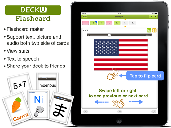 Screenshot #4 pour Decku Flashcard Maker Pro