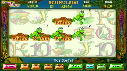 Funny Bugs Slot Bingo Screenshot