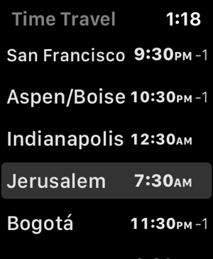 ‎World Clock Time Widget Screenshot