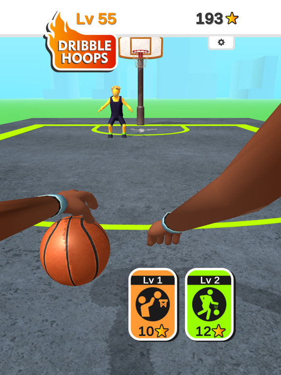 Dribble Hoops iPad screenshot 6 - Games app