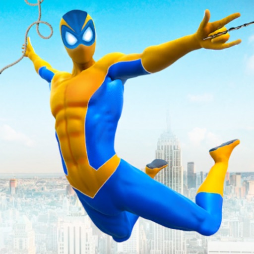 Amazing Rope Hero Spider Game iOS App