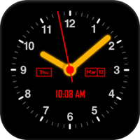 OLEDX Analog BigClock-Pendulum