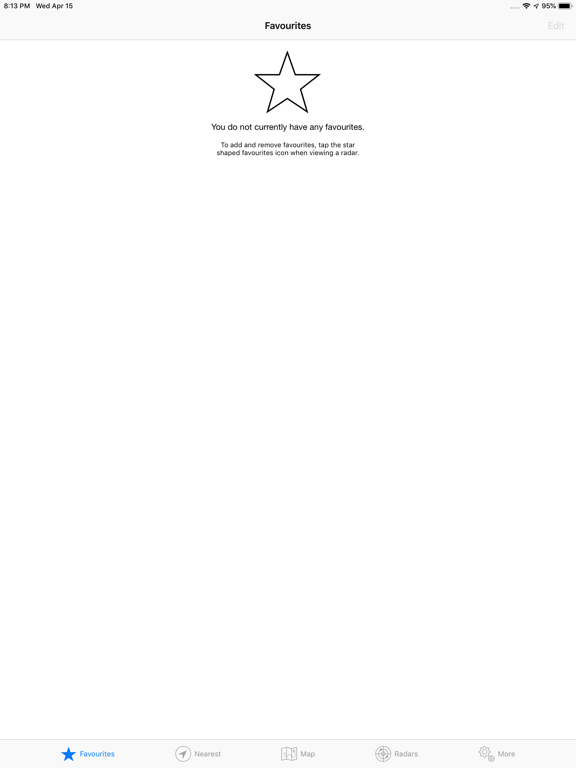 Rain Radar New Zealand iPad screenshot 4 - Weather app