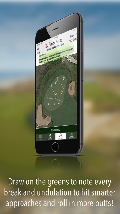NoteCaddie - Golf Notes & GPS Screenshot