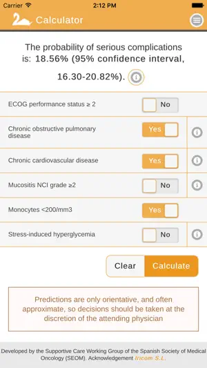 Official Cisne Calculator screenshot 4