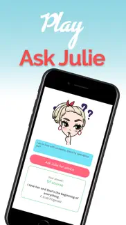 tiny decision: ask julie iphone screenshot 2