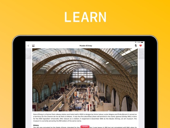 Orsay Museum Visitor Guide iPad screenshot 5 - Education app