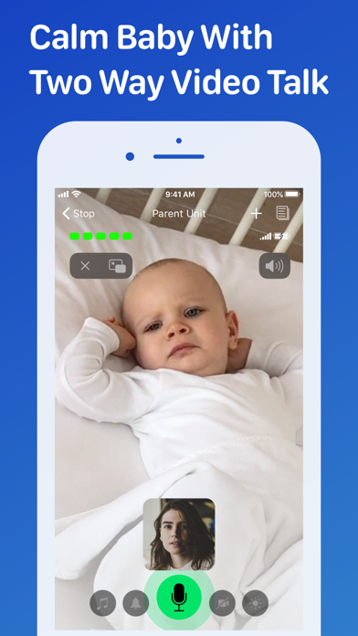 Cloud Baby Monitor Screenshot