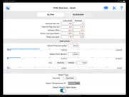 hvac pipe sizer - steam ipad images 1