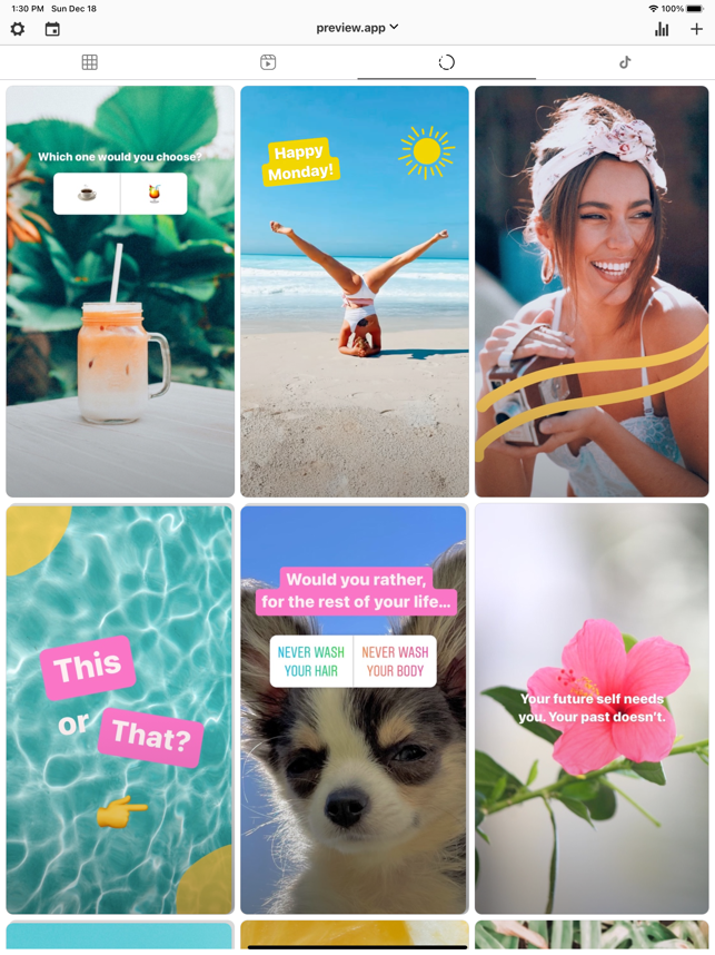 ‎PREVIEW: Planifie Instagram Capture d'écran