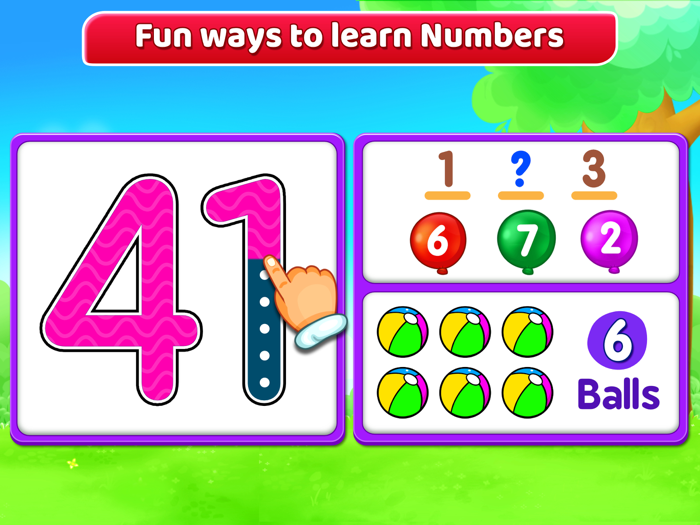 123 Numbers - Count and Tracing
