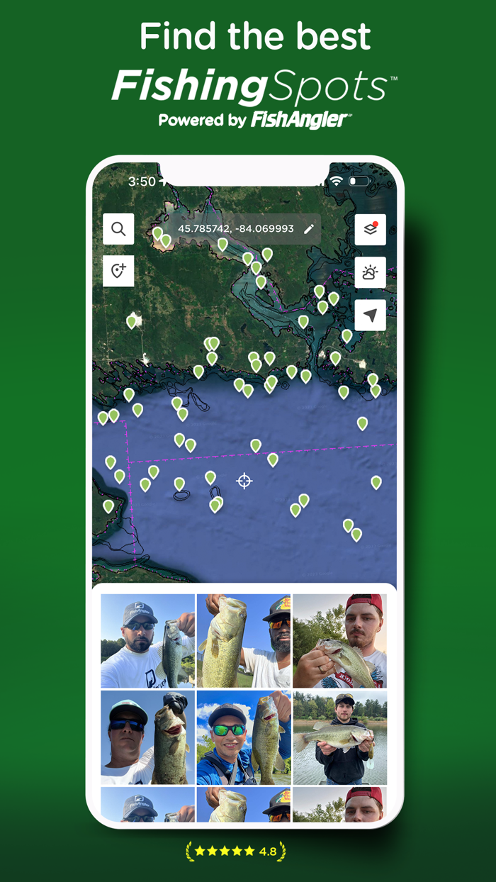 Fishing Spots - Fish Maps