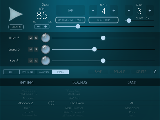 Screenshot #5 pour Super Metronome GrooveBox Lite