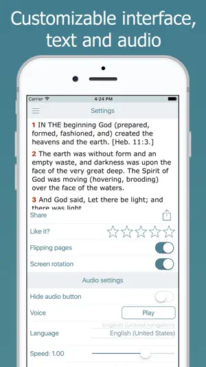 Amplified Bible with Audio screenshot 4
