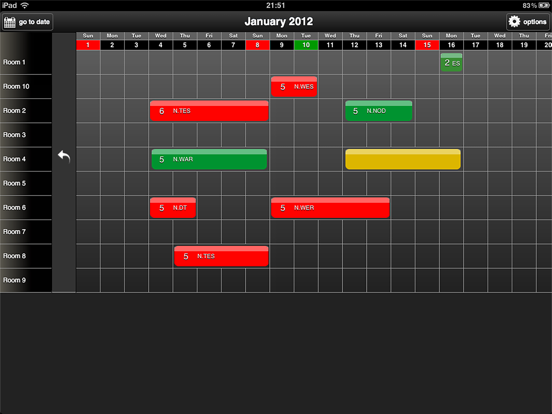 Screenshot #5 pour RoomPlan réservations pour B&B