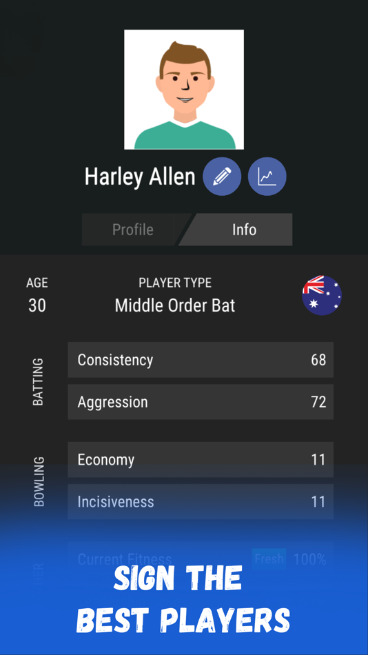 #2. Wicket Cricket Manager (iOS) 由: Wicket Cricket Ltd