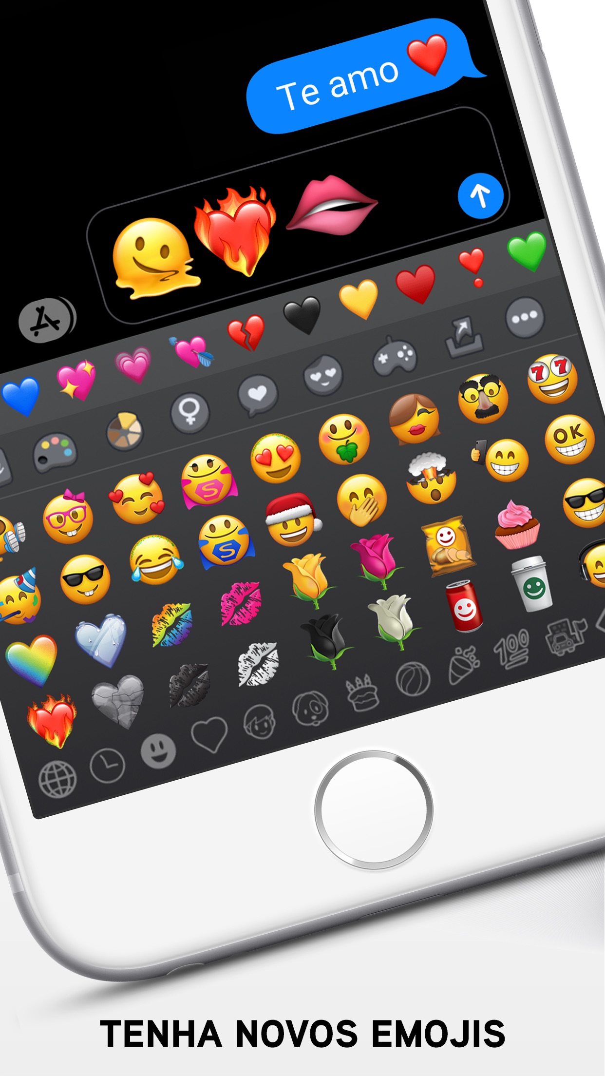 Screenshot do app Emoji>