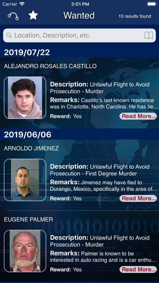 #1. FBI Wanted (iOS) 由: Federal Bureau of Investigation