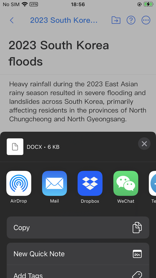 #6. Dictation App-Dictate Anywhere (iOS) 由: Meta Innovation