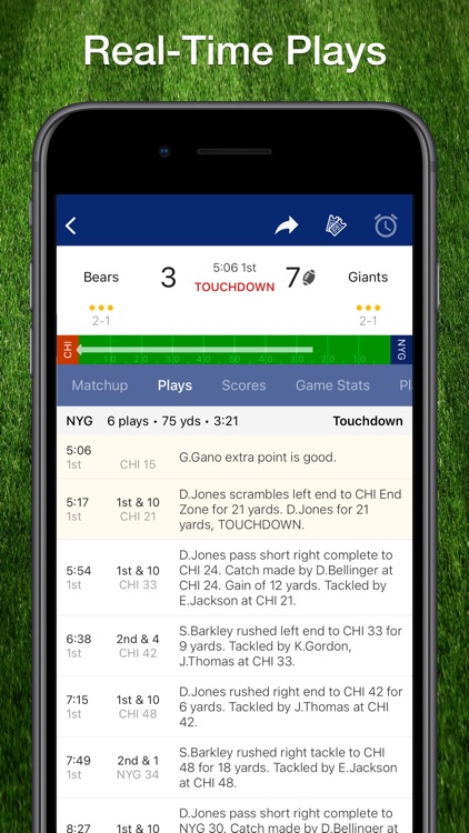 Scores App: For NFL Football