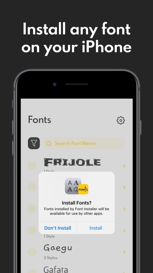 Fonts for iPhones & iPads App - 1.40 - (iOS)