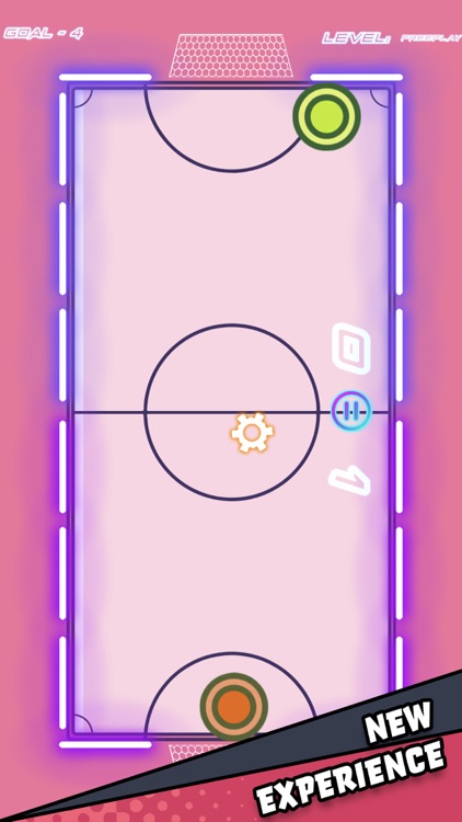 Air Hockey Glow HD Arcade 2D