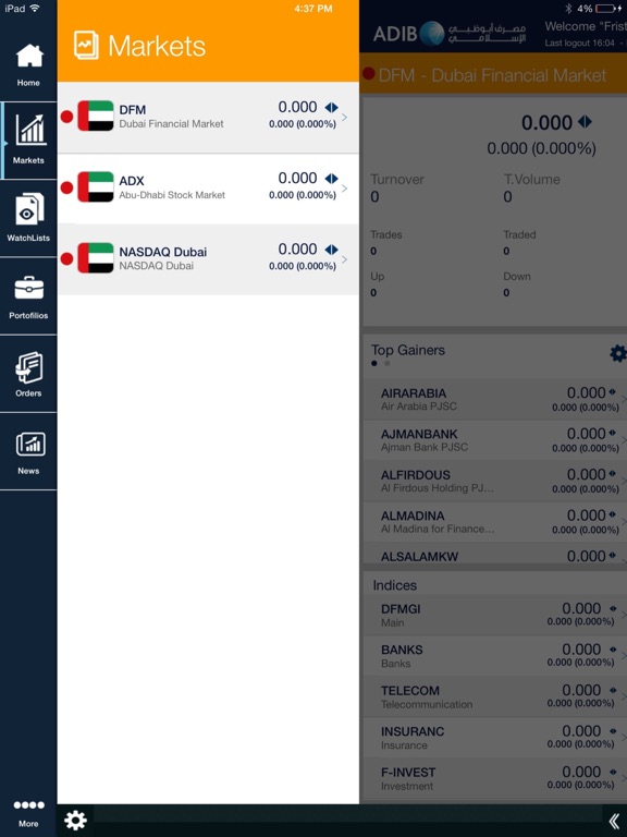 Screenshot #4 pour ADIB Securities