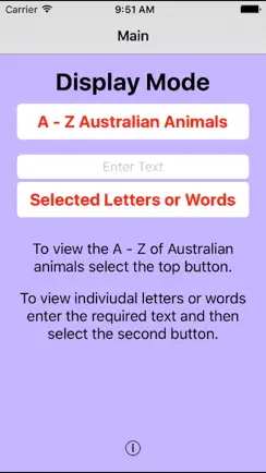 Australian Animal Alphabet iPhone image 1