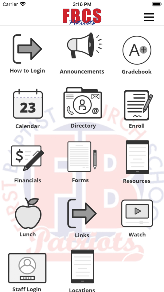 #1. First Baptist Church School (iOS) โดย: FIRST BAPTIST CHURCH SCHOOL, LLC