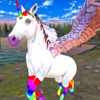 Flying Unicorn Pegasus Horse icon