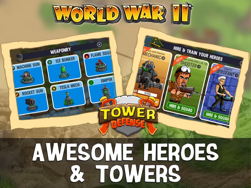 WWII Tower Defense screenshot 8