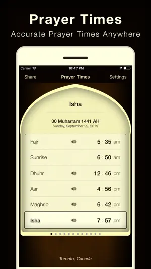 Prayer Times - Azan Alarm screenshot 1