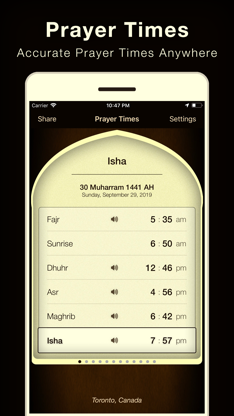 Prayer Times - Azan Alarm screenshot 1
