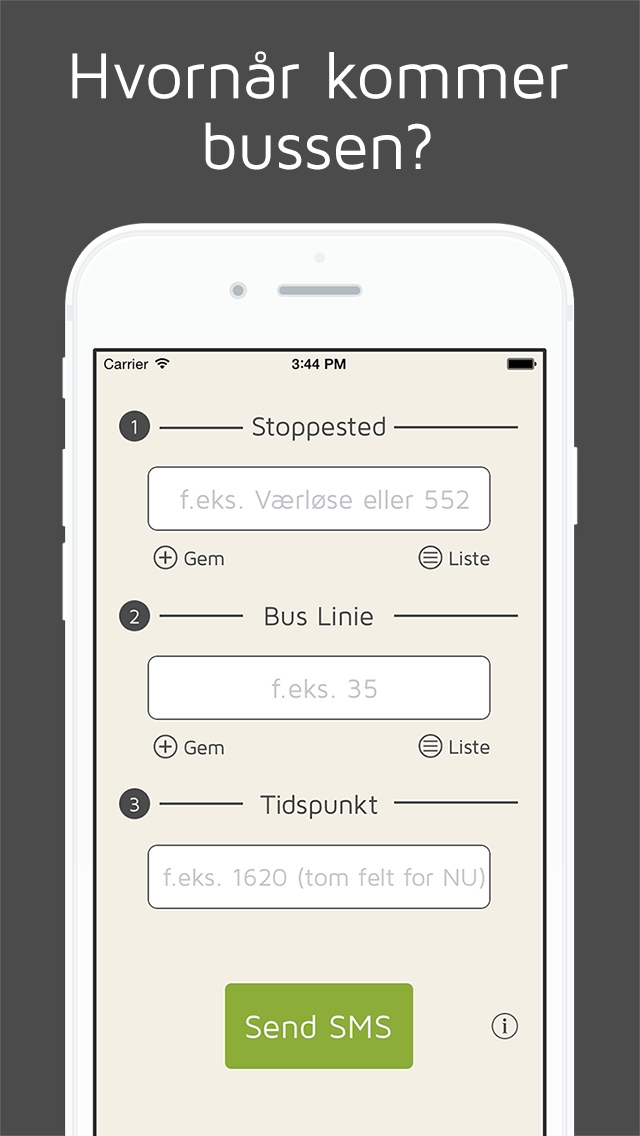 Hvornår kommer bussen