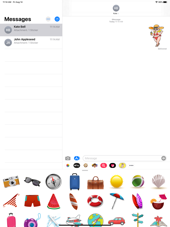 Screenshot #4 pour Enjoy Summer Holiday Stickers