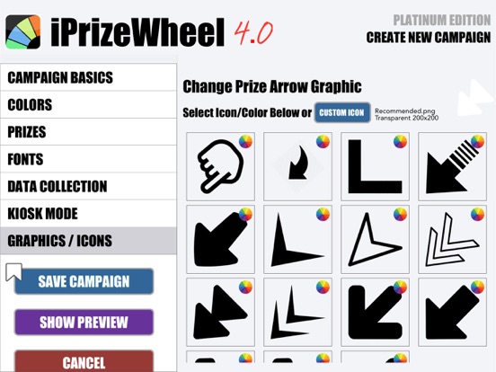 Screenshot #6 pour iPrizeWheel HD