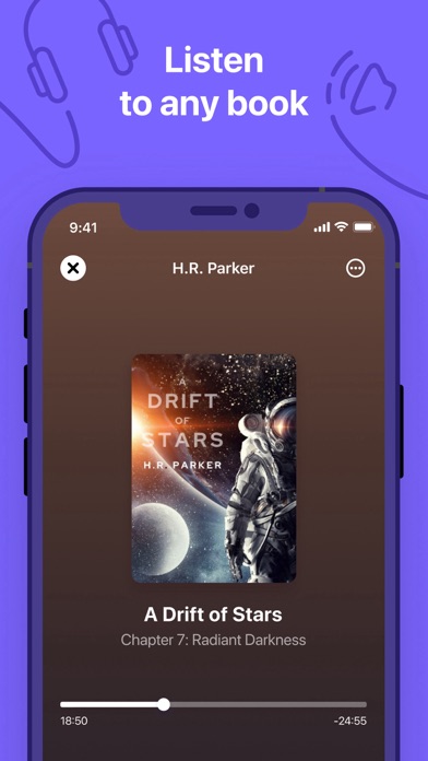 Fictionate.me: Audiobooks Screenshot
