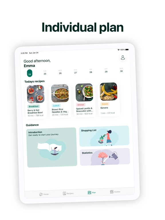Simple Vegan - Recipes & Plan iPad screenshot 5 - Food & Drink app