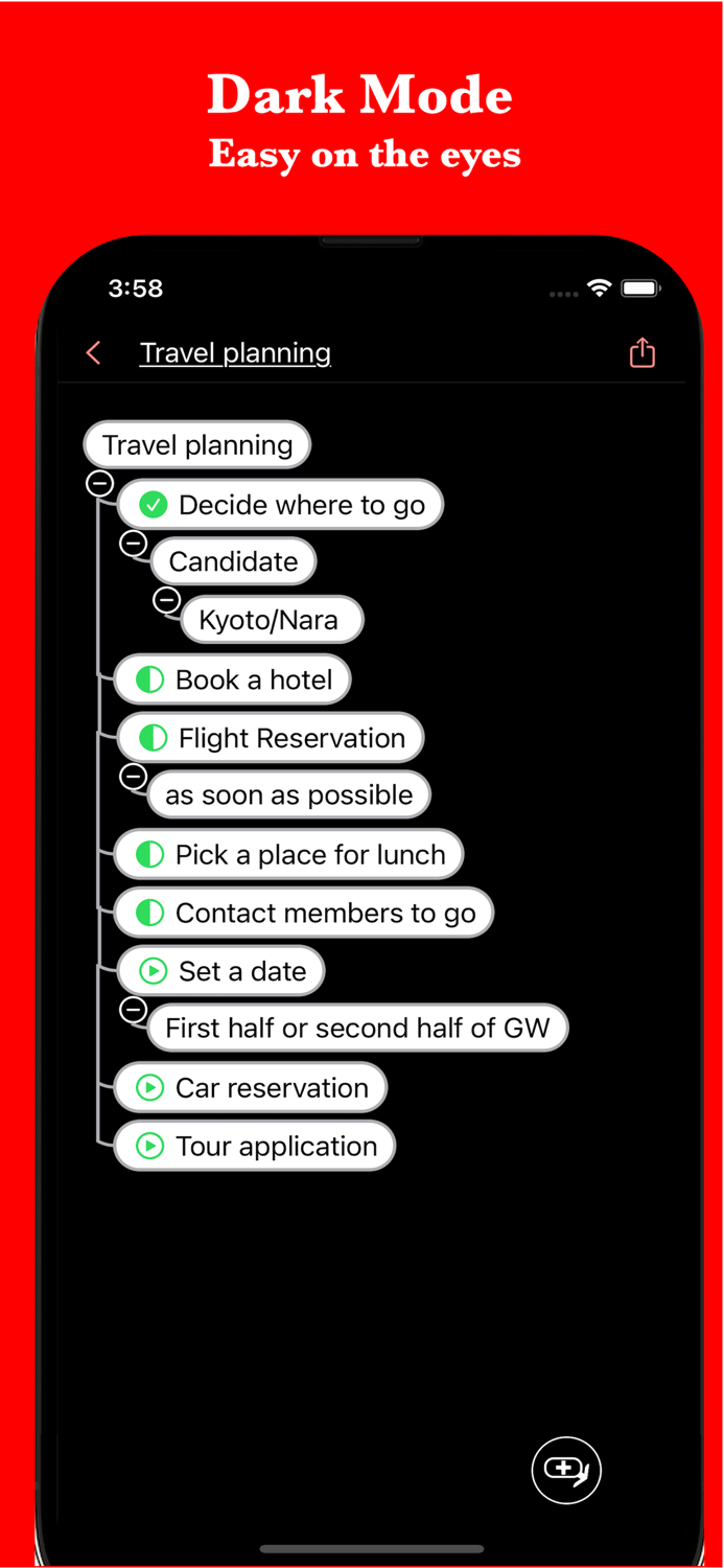 BulletsMind - MindMap Outliner