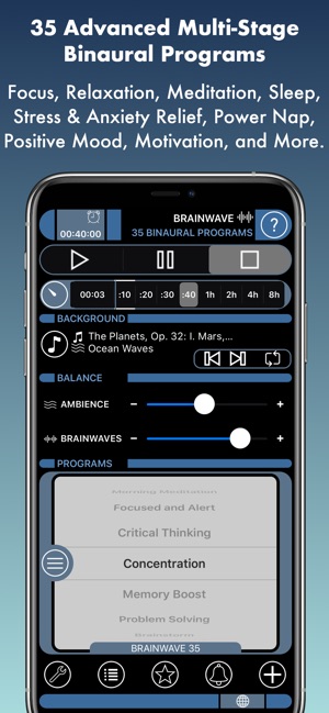 Brain Wave: 35 Binaural Series on the App Store