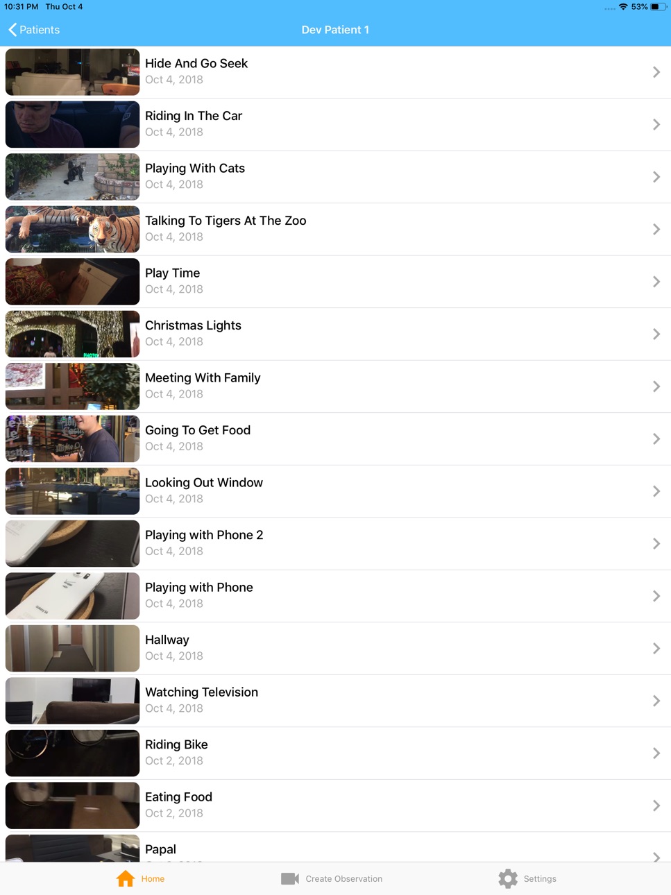 iPad screenshot