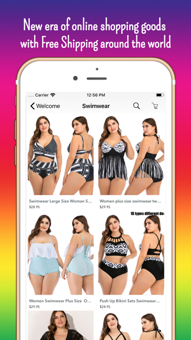 Women plus size clothing shop Screenshot