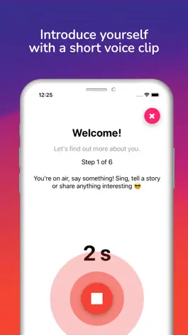 Game screenshot Holler Date: Voice Dating apk