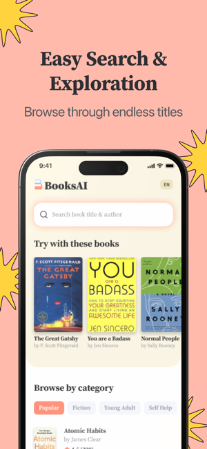 ‎BooksAI : Résumé du livre l'IA Capture d'écran