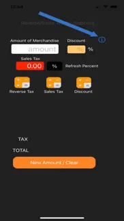 reverse sales tax iphone screenshot 2