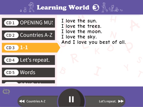 Screenshot #5 pour Learning World Book 3