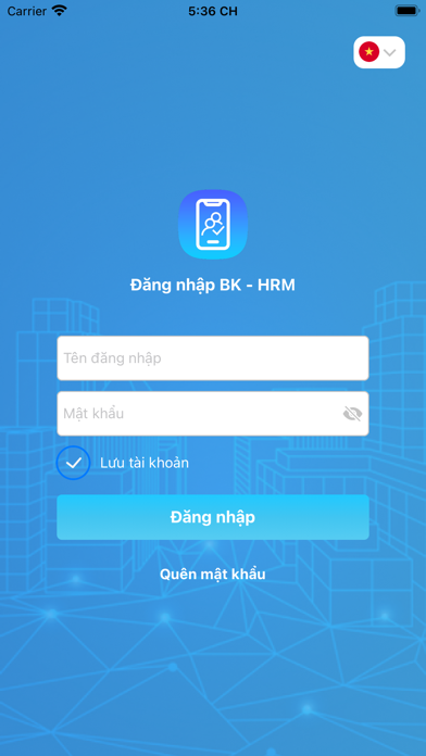 BK HRM Screenshot