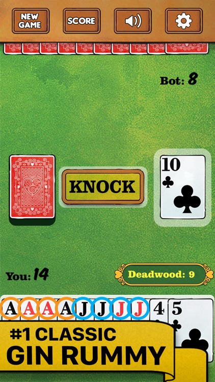 Gin Rummy Card Game Classic screenshot-3