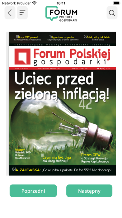 Forum Polskiej Gospodarki Screenshot